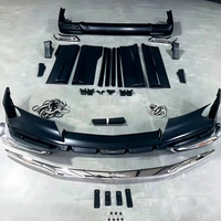 Nouveau kit de pare-chocs complet Alphard Vellfire 30 Facelift avec phares LED à triple lentille, conversion style SC