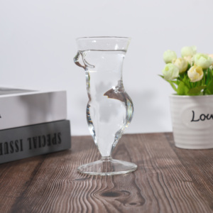 Clear Sexy Lady Glass Cup Sexy Beauty Body de mujer <span class=keywords><strong>Copa</strong></span> de vino tinto <span class=keywords><strong>Copa</strong></span> creativa para fiesta de Bar - Product Image 2