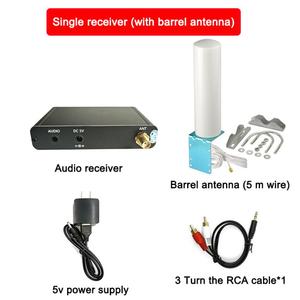 Transmission audio sans fil haute fidélité à 5 canaux, application audio à distance multi-récepteurs pour parcs et écoles - Product Image 4