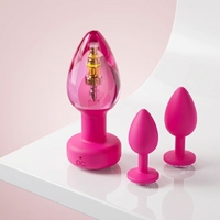 Vibrateur anal en silicone sûr avec 10 modes de vibration, contrôle à distance par application, crochet anal vibrant pour femmes