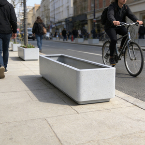 Jardinière surélevée personnalisée, écologique, durable, résistante au vent, <span class=keywords><strong>en</strong></span> acier galvanisé, modulaire, rectangulaire, pour légumes - Product Image 3