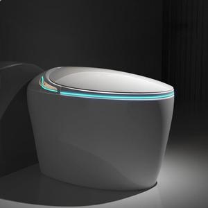 WC intelligent électrique avec bidet intégré, système de chasse breveté, innovation <span class=keywords><strong>électronique</strong></span>, toilette intelligente moderne pour la construction de maisons neuves - Product Image 2