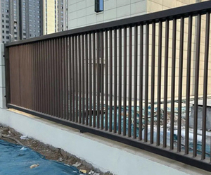 Dễ dàng để cài đặt an ninh ngoài trời kẽm thép hàng rào hiện đại vườn hàng rào an ninh hàng rào - Product Image 5