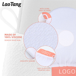 Pacchetto personalizzato personalizzato guanto Hammam marocchino guanto Scrub corpo guanto da bagno in viscosa guanto esfoliante Kessa - Product Image 3