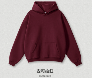 Winter Casual Heavy Duty Fleece Hooded Oversized Unisex Sweatshirt <b>Suit</b> - Product Image 1