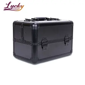 Portable Professional Cosmetic Bag Suitcases Large Capacity Women Travel Makeup Bags Box Cosmetic Display Cabinet Case