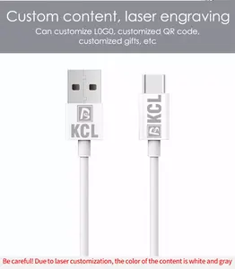 Customized Length 1m 2m 3m Fast Charging Charger Cable Usb To Type C Data Ladekabel For Samsung