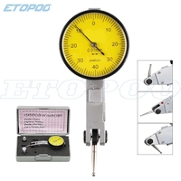 Indicador de Dial de 0-0.8mm x 0.01mm, Herramienta de Medición, Calibrador de Dial