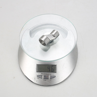 Adaptateur coudé en acier inoxydable 304 pour robinet de douche, pulvérisateur à main, mitigeur triple, durable et résistant à la corrosion