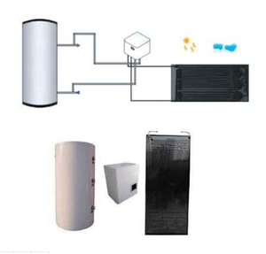 Chauffe-eau solaire thermodynamique sans réservoir en acier inoxydable, capacité 100-500L pour usage domestique et hôtelier, réduit les factures d'énergie - Product Image 3