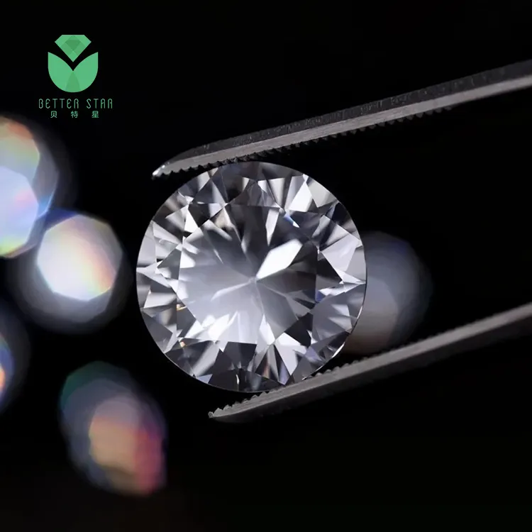 0.01-2 Carat HPHT CVD — noble, diamant de laboratoire certifié IGI, coupe ronde, synthétique, diamant de 4mm, vente en gros
