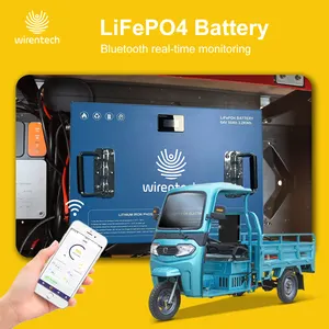 Electric Tricycle Lithium Battery 64v50Ah 70Ah 100Ah Build In Smart BMS LA Stock Long Time Warranty