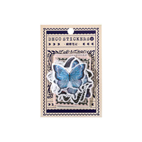 Nouveau Pack de Stickers Rétro et de Papier pour Journal Créatif DIY – Matériel Décoratif – 40 Feuilles en 4 Styles