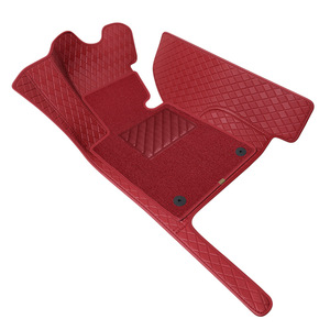 Alfombrillas de Cuero Personalizadas de Fábrica OEM, Juego Completo para Todos los Modelos de Auto, 3D, Completamente Rodeadas, Impermeables e Inodoras, Revestimiento Interior para Piso - Product Image 4