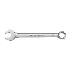 Double Open End <b>Wrench</b> 17mm 19mm Chrome Vanadium Steel - Product Image 2