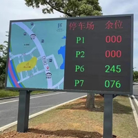 Affichage numérique LED extérieur HiLED P5 5 mm pleine couleur 16:9, étanche, publicité commerciale, animations graphiques SDK, IP65, garantie 3 ans