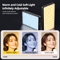 80 Led Téléphone Selfie Lumière 3000mah Rechargeable Clip Vidéo Lumière Ajustée 3 Modes Lumineux pour Téléphone Caméra Ordinateur Portable