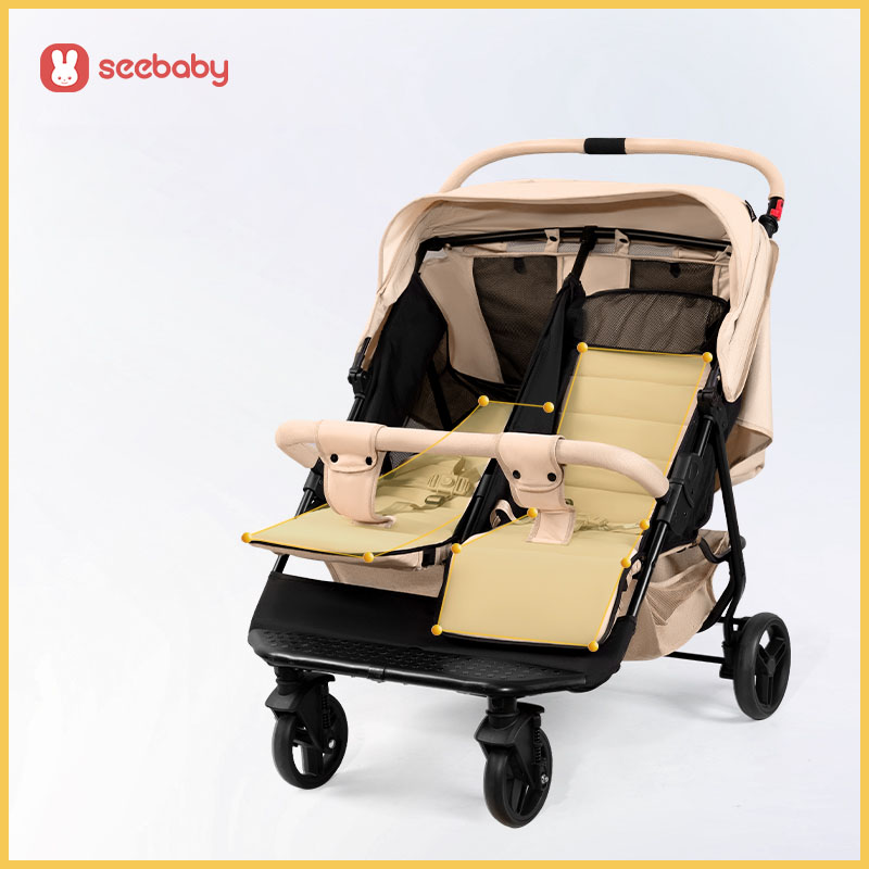 3 wheel car seat stroller Multi Seat Stroller For Three (Single Toddler Seat)  KinderPod