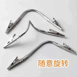 Clip à double tête pour mémos, 18 cm, en métal, diamètre 4 mm, pour la fixation de photos, étiquettes et cartes, conception durable - Product Image 4