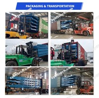Rampe de quai hydraulique mobile portable avec capacité de charge de 6 à 15 tonnes et hauteur de levage de 1,1 à 1,7 m pour le déchargement des conteneurs