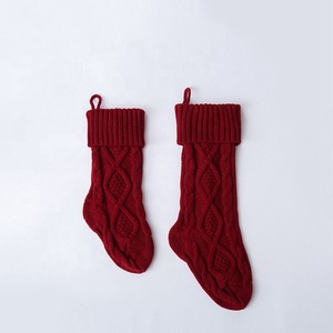 Đồ dùng Giáng Sinh bán buôn, tất Giáng Sinh dệt kim cao cấp theo yêu cầu, tất Giáng Sinh trẻ em, đồ trang trí Giáng Sinh, tất Giáng Sinh đan tay - Product Image 6