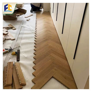 Tableros de bambú de espiga de lujo Peel Stick PVC Azulejos de baño Parquet antideslizante Azulejos de plástico Cubierta de roble <span class=keywords><strong>SPC</strong></span> Click Flooring - Product Image 2