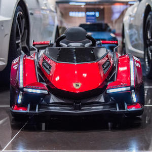 Детский пластиковый электромобиль на четырех колесах с пультом управления, игрушка для мальчиков и девочек, с сиденьем, полноприводный, на аккумуляторе - Product Image 2