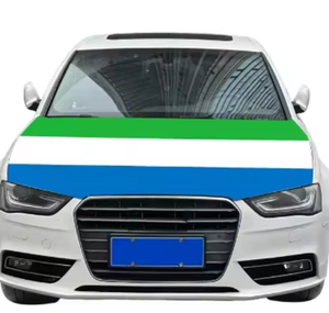 Sierra Leone usine tout le monde capot de voiture capot ensembles drapeaux voiture moteur fenêtre miroir couverture drapeau moteur capot couverture - Product Image 1