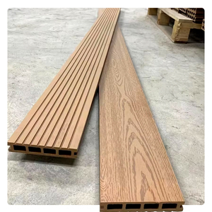 Tarima de <span class=keywords><strong>Exterior</strong></span> Personalizable, Duradera, Impermeable, Losetas de WPC para Terraza, Piso de <span class=keywords><strong>Exterior</strong></span> - Product Image 2