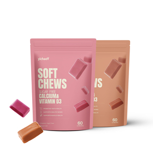 Gomitas de Calcio y Vitamina <span class=keywords><strong>D3</strong></span> Sin Azúcar S-ODM Yichao, Gomitas Masticables Suaves para las Articulaciones, Gomitas Personalizadas, Gomitas Suaves Personalizadas, Gomitas a Medida - Product Image 1