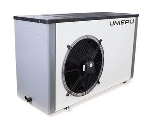 ปั๊มความร้อน Uniepu WiFi Air Source Heat Pump ใช้แก๊ส R32/ไฟฟ้า สำหรับใช้ในครัวเรือนและโรงแรม แบบไม่มีถังเก็บน้ำ ปั๊มความร้อนสำหรับสระว่ายน้ำระบบ DC พร้อม Wifi - Product Image 2