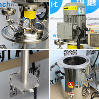 10L chimique résine époxy couleur mastic laboratoire mélangeur à grande vitesse disperseur sous vide peinture malaxeur