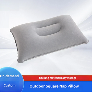 Şişirilebilir Dikdörtgen Şekilli Taşınabilir Uyku Yastığı, PVC Malzeme, 10cm Kalınlık, 100g Hafif, Açık Hava Kamp ve Seyahat Kullanımı İçin - Product Image 4