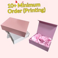 Boîte cadeau magnétique pliable rectangulaire sur mesure exquise pour bougies, perruques, boutiques et emballage de commerce extérieur