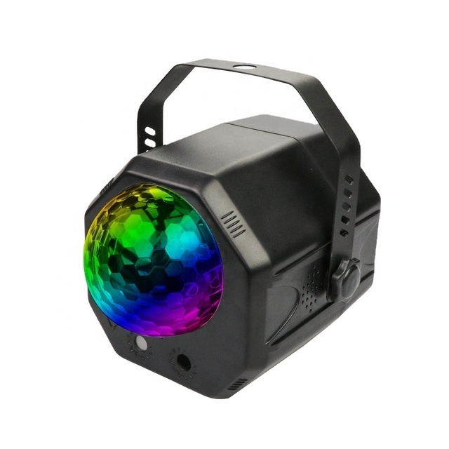 Stage Light RGB Led DMX512 Control 16 Patterns Led Laser Beam Projector Effect Disco Light for Home Party Bar Karaoke