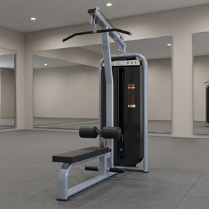 Máquina Profesional de Gimnasio para Peso Muerto Sentado con Pila de Pesas, Entrenador de Fuerza para Espalda, para Entrenamiento Dirigido de Dorsal y Romboides - Product Image 3