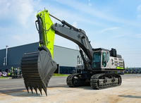 Ekskavator Crawler Hidrolik 76.5 Ton Medium ZE750G Pro Alat Penggali Tugas Berat dengan Bucket 5.1m³ untuk Konstruksi Pemindahan Tanah