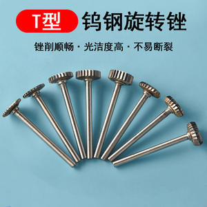 Brocas de carburo con punta de 3 mm de diámetro, corte recto para metalurgia, acabado brillante - Product Image 5