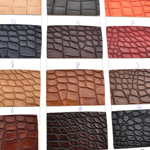 Échantillon Gratuit Cuir Synthétique Semi-PU Épais de 0,9 mm pour Sacs à Main, Sacs, et Décoration Intérieure – Effet Crocodile - Product Image 6