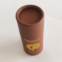 Boîte de papier tube artisanal de stratification mate exquise boîte de couvercle cadeau boîte cylindrique en relief