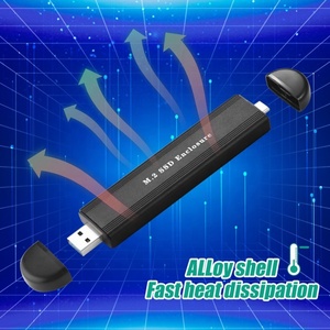 Kwaliteit M.2 Nvme En Sata Ngff Behuizing Dual Protocol Gen 2 Usb C Type-C 3.1 M.2 Ssd Externe Harde Schijf Adapter - Product Image 4