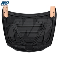 Capot en fibre de carbone style Revozport pour 2007-2011 BMW Série 1 E82 1M