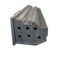 Base de machine-outil en fonte personnalisée Hailong / Lit de tour pour machine CNC, forme de précision par moulage en mousse perdue
