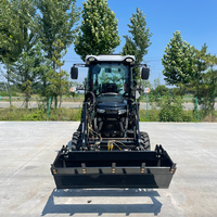 Tracteur 75 CV Euro 5 avec chargeur frontal |   Certificat COC pour le marché européen |   Tracteur agricole homologué pour la route, prêt à l'enregistrement
