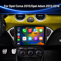 Service de personnalisation Autoradio Android 9 pouces IPS Audio haute résolution Android Auto GPS pour Opel Corsa 2015 Opel Adam 2013-2016