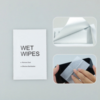 Kit d'outils auxiliaires de nettoyage pour film en verre trempé de téléphone portable avec logo personnalisé, pour l'installation de protection d'écran de téléphone
