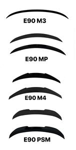 สปอยเลอร์หลัง M4 สำหรับซีรีส์ 3 รุ่น E90 E92 ดีไซน์สวยงาม วัสดุ ABS ติดตั้งบนหลังคาท้ายรถ  แบบติดตั้งถาวร  แถบตกแต่งท้ายแบบ M3 สำหรับรถยนต์ F30 M4  ปีกหลัง 3 ซีรีส์ E - Product Image 4
