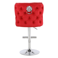Tabouret de bar pivotant moderne de luxe, style nordique, tissu, hauteur réglable, tabourets de bar contemporains