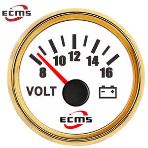 <strong>Waterproof</strong> 52mm 12v voltmeter <strong>volt</strong> <strong>gauge</strong> meter 8 16 v with backlight water temperature <strong>gauge</strong> - Product Image 2