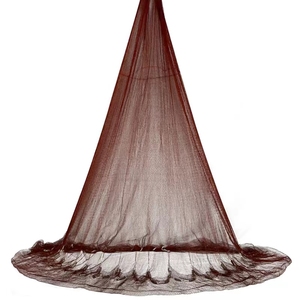 แหจับปลาแบบโยนมือ แหชุบสังกะสี พร้อมสายยางและลูกตุ้ม - Product Image 1